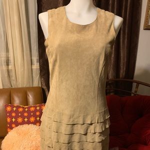 Suede dress